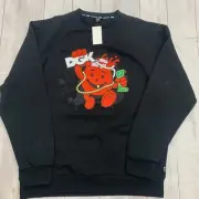 DGK x Kool-Aid Smash Black Crewneck Sweatshirt Mens Large