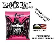 **ERNIE BALL PARADIGM 2023 SUPER SLINKY ELECTRIC GUITAR STRINGS (9-42)**