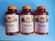 3~Sundown Vitamin D3 1000IU Immune Support 25MCG 400ct.EXP 1/25 VALUE 1200Total