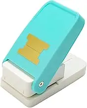 yuksok Tab Punch Loose Leaf Separator Label Punch Hole Punch Paper Punching Paper Craft Folder Punch for Bookmark Card Making Notepad Note Supplies