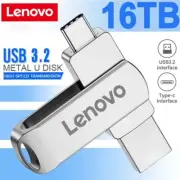 Lenovo 16TB USB 3.0 Flash Drive U Disk Type-C Interface High-speed Transfer