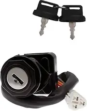Ignition Barrel Key Switch for Kawasaki KVF300 KLF300 KVF360 KVF400 KSF450 KFX450R for Prairie for Bayou 300 360 400 Ignition Key Switch Motor Ignition Key Switches