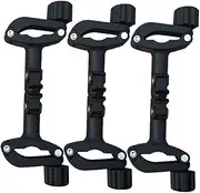 WATIIFUFU 2-in-1 Stroller Connector Nonslip Hooks for Prams Strollers Twin Pram Connectors