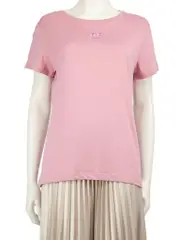 SS24 Pink Bussolotto Logo T-shirt