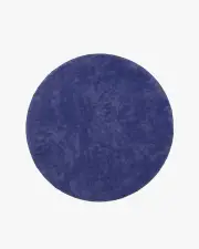 185' Round | Machine Washable Runner Rug | Kid & Pet Friendly | Indoor Rug | Azure Blue Plush Rug | Ruggable
