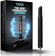 Tekk Short Antenna Compatible with 2007-2025 Chevy Silverado 1500 / Designed for Optimized FM/AM Reception / 4.8 Inches