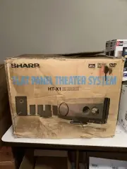 Super Rare Sharp HT-X1 Flat Panel Home Theater System NEW!!