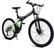 Kids' Bikes Folding Bicycle Student Pedal Bicycle Mountain Bike Balance Bike 24-inch Men and Women Adult