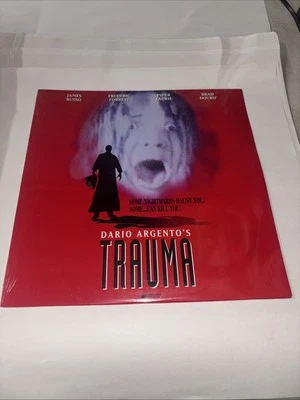 Laserdisc TRAUMA Laserdisc Dario and Asia Argento Italian Gore Horror Sealed