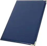 Gogogmee Folder Office Accessory Office Supply Business Portfolio Men Portable Portfolio Binder Document Holder Portfolio for Men File Storage Board Office Portfolio Loose Leaf Holder
