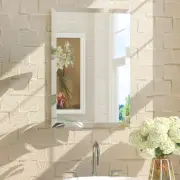 16" X 24" Rectangle Wall Mirror Frameless Bathroom Mirror Beveled Tempered Edge