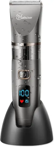 Hatteker Mens Beard Trimmer Cordless Hair Trimmer