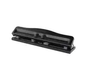 Portable 4 Hole Punch Handheld Metal Hole Puncher 10 Sheet Capacity 7mm Aperture Paper Punch for A4 A5 A7 A6 B5 Notebook Scrapbook Diary Planner