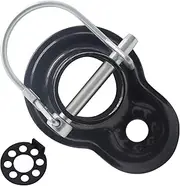 Sikawai Bike Trailer Coupler Connector Flat and Angled Couplers Coupler Hitch Attachments for a Wide Range of Bicycle Carriers, Trailer Sizes
