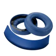 Geekria Earpad + Headband Compatible with Sony PS4 Gold Headphones (Blue)