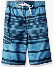 Kanu Surf Boys' Line Up Quick Dry UPF 50+ Beach Swim Trunk, Size 4T