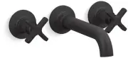 Kohler KT35910-3-BL Castia by Studio McGee Wall Mounted Tub Filler Matte Black