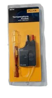 Fluke 80TK Temperature Probe with Sensor BRand New