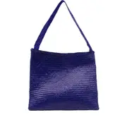 [Dragon Diffusion] Dragon Diffusion Woven-leather Shoulder Bag ONE SIZE PURPLE