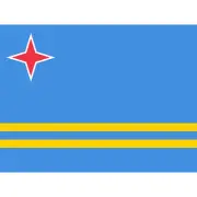 Aruba National Flag World Flags Country Poster Huge Wall Art Print Giant