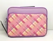 HP MINI PREPPY PINK SLEEVE NOTEBOOK SLEEVE 10.2" PINK PLAID