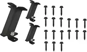 WeiLaiKeQi Roof Riser Beam Bracket Beam Mount Saddle Garage Easily Install High Strength Rustproof Sturdy Support Roof Riser Bracket