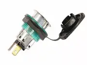 For 1989-1991 Audi 200 12 Volt Accessory Power Outlet 17428BP 1990 (for: Audi)