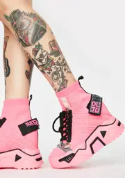 [Anthony Wang] Clout Chasin' Platform Sneakers