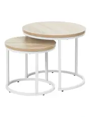[Cooper & Co] Sonoma Side Tables Set Of 2 in White