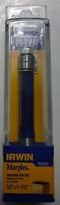 Irwin 1901036 1/2" x 1-1/2" With 1/2" Shank Laminate Template Router Bit