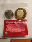 2020 Half dollar and 2020 Trump Coin Collectors Edition with Cert. of Authentic