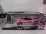 JADA PINK RANGER & TOYOTA FT-1 CONCEPT 1:24