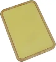Wax Plate Engraving Tool Handmade Paper Engraving Pad Wood Portable Papercraft Cutting Tool for Window Flower Home Decoration, 21cmx15cm