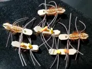 DRY FLIES HOPPER # 8 CUSTOM TIED IDYLWILDE BARRETTS