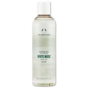 【THE BODY SHOP 美體小舖】白麝香沐浴膠 250ml(效期至2024年10月)