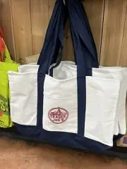 Trader Joes Tote Reusable Grocery Shopping Bag Canvas, New with Tag