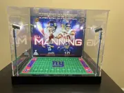 Eli Manning - New York Giants Custom Full Size Helmet Display With LED Lights