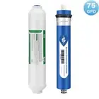 75 GPD RO Water Filter Combo Pack for Hydroponic Aquarium Reverse Osmosis System