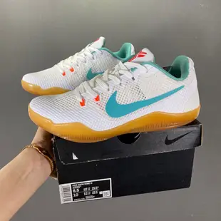 【純原】 Kobe 11 Low EP Summer Pack 白生膠 低幫 實戰籃球鞋 男款 白色