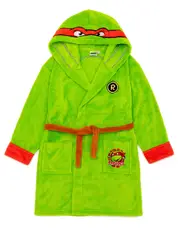 Vanilla Underground Teenage Mutant Ninja Turtles Boys Hooded Bathrobe Green Raphael 8-9 Years
