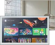 Elecsung 32 INCH Smart Mirror TV for Bathroom, 4K UHD, IPX6 Waterproof, Goo-gle Android 11.0, ATSC DTV Television, Voice Control with Wi-Fi & Bluetooth,The Latest Model