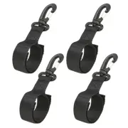 4 Pieces Boat-Paddle Storage Holder Boat-Paddle Clip Practical Paddle Keeper
