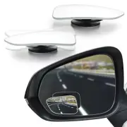 Blind Spot Car Mirror, HD Glass Frameless Convex Side Mirror Blindspot, Wide