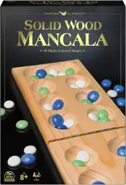 Cardinal Classics Solid Wood/Wooden Mancala Game