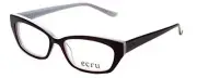 Ecru by Vivid Designer Reading Glasses Bowie in Purple +2.75