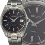 【SEIKO 精工】CS系列鈦金屬石英錶40㎜深藍面款 SK004(SUR373P1/6N52-00B0V)