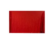 Sequin Tablecloth Shiny Eye-catching Polyester Anniversary Day Party Tablecloth for Restaurant-Red