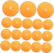 Mipcase 50 Pack Punched Table Tennis Balls Silicone Plugs Training Pong Balls for Holes