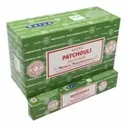 Satya Patchouli Incense Sticks Agarbatti Home Pooja Fragrance 12 Packs Of 15 gm