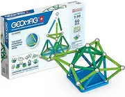 Geomag Classic - 60 Pieces- Magnetic Construction for Children - Green Collection - 100% Recycled Plastic Educational Toys (272)
